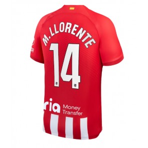 Atletico Madrid Marcos Llorente #14 Domaci Dres 2023-24 Kratak Rukavima